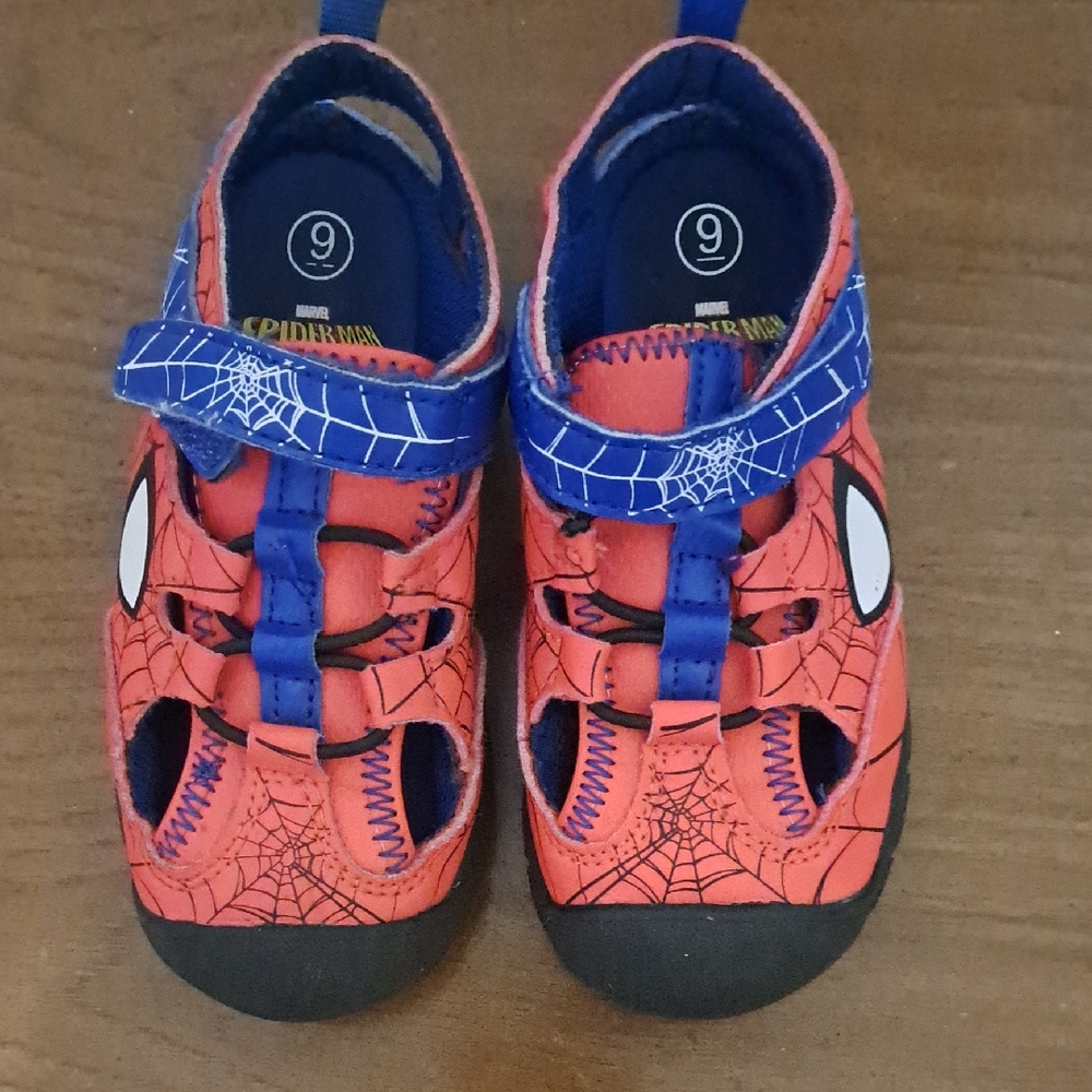 Spider-Man Red and Blue Kids Shoes